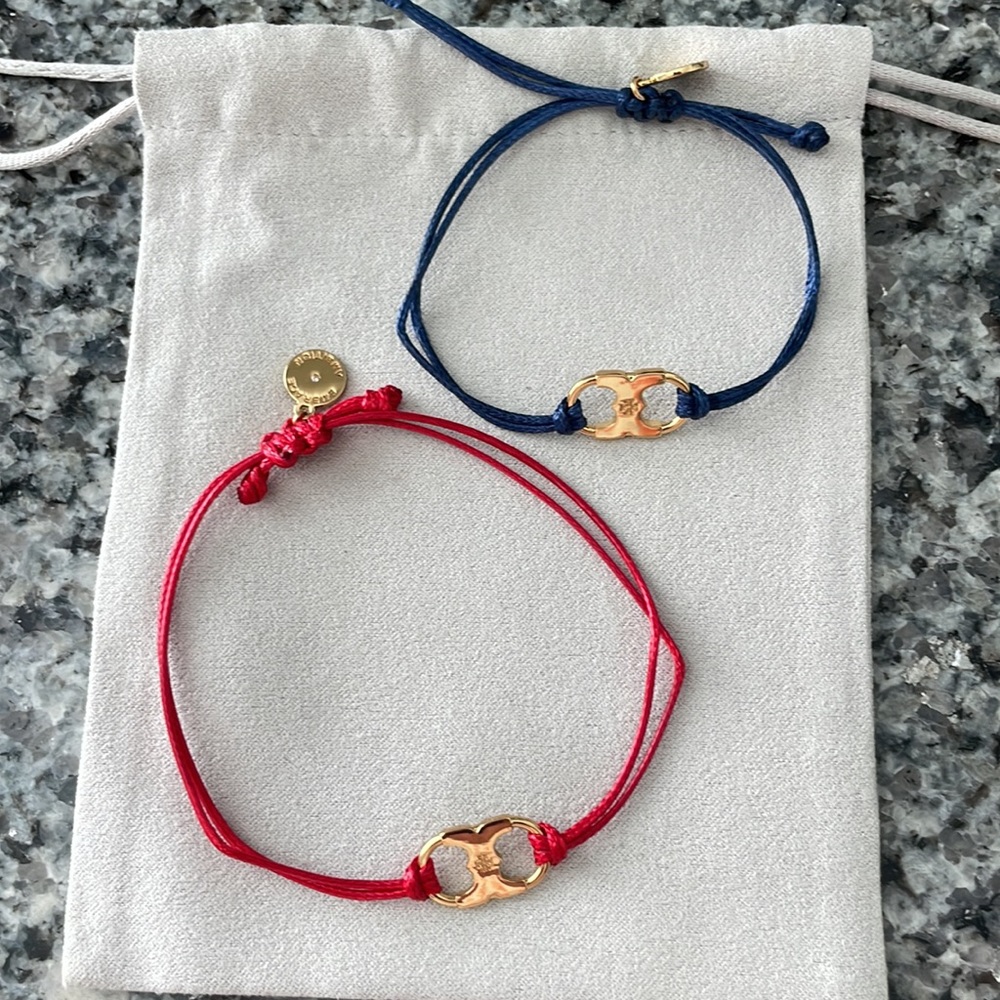 Tory Burch embrace ambition bracelets
